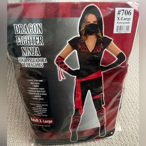 Women’s Ninja Costume - Size: XL